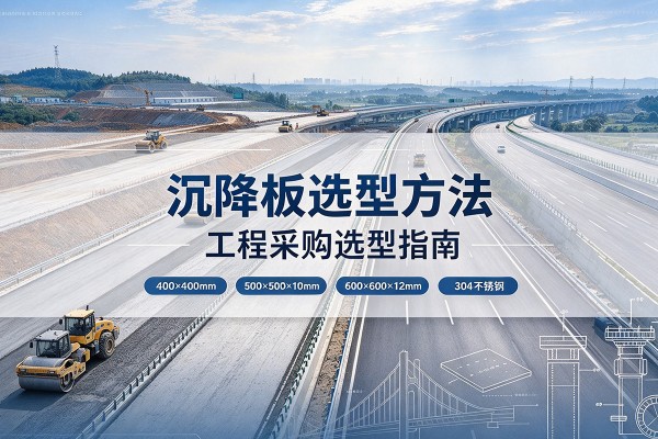 长洲沉降板选择方法