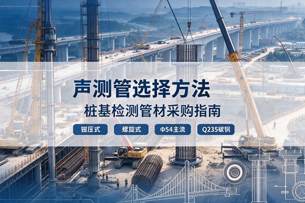长洲声测管选型标准