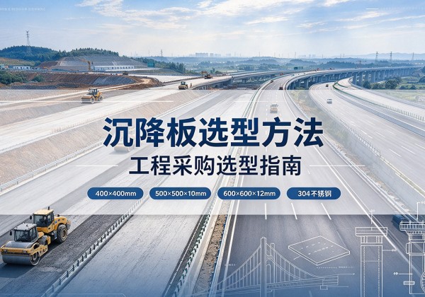 长洲沉降板选择方法