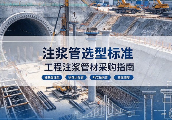 长洲注浆管选型标准